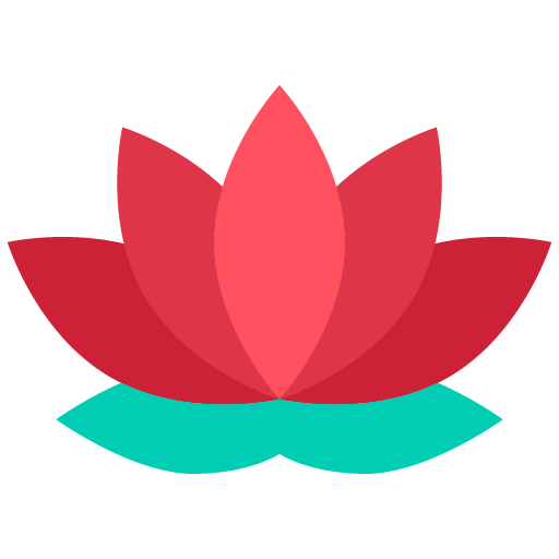 icono de flor de loto, china
